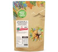 Whole Food Earth® - Rice Cracker Mix - A Mix of Rice Carackers and Peanut Crackers 250 g | GMO Free | Dairy Free