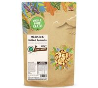 Whole Food Earth® - Roasted and Salted Peanuts 250 g | GMO Free | Natural | High Fibre | Source of Protein