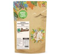 Whole Food Earth® - Toasted and Unsweetened Coconut Slices 2 kg | GMO Free | Natural | High Fibre