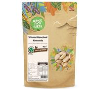 Whole Food Earth® - Whole Blanched Almonds1 kg | GMO Free | High Fibre | Source of Protein