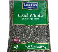 Whole Food with East End Urid Whole 2Kg - 1 Pack | (Black Matpe Bean), Suitable For Vegetarians.