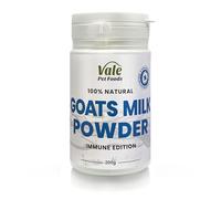Whole Goats Milk Powder for Dogs 200g - Natural Dog Food Topper & Digestive Aid Supplement for Nutrition, Lick Mat & More - Sprinkle Dry or make into a Dog Milk - Vale Pet Foods