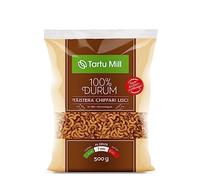 Whole Grain CHIFFARI LISCI Pasta Dry 100% Durum Wheat Premium Semolina Macaroni Tartu Mill Nr 183 (x20 CHIFFARI LISCI 500g) 10Kg