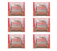 Whole Grain Cookie Gluten-free Vegan Healthy Snack Cookie High Fiber Breakfast Snacks 50 gram 6 Pack (Brownie)