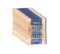 Whole Grain Granola Bites Gluten-free Vegan Healthy Snack Breakfast Snacks 38 gram x 6 1.34 ounces 12 Pack (Blueberry - Nuts)