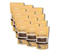 Whole Grain Granola High Fiber Vegan Healthy Snack Granola Oats Cereal Breakfast Snacks 360 gram 12.69 ounces 12 Pack (Cocoa-Hazelnut)