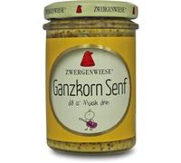 Whole Grain Mustard (Gluten Free) BIO 160 ml - ZWERGENWIESE