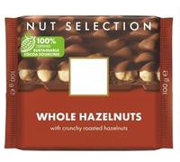 Whole Hazelnut Milk Chocolate Bar 10 x 100G "Deliciousness that brings a smile" For All Occasions