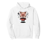 Whole Hog Roast Family Tradition Backyard Pig Spit Pullover Hoodie