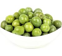Whole Italian Nocellara Del Belice Green Olives in Oil 1.5kg (Pack of 4)