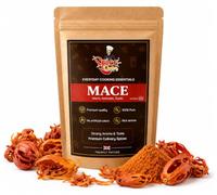 Whole Mace Spice 50g| Sweet, Warm & Fragrant Whole Mace Blades with Delicate Nutmeg-Like Notes | Jalvitiri l for Garam Masala, Curries, Rice, Sauces, Cakes, Desserts & Savoury Home Cooking Recipes