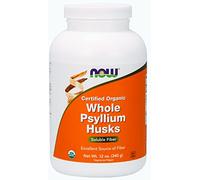 Whole Psyllium Husks - Certified Organic 12 oz by NOW