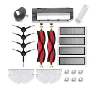 Whole Set Accessories Compatible For Roborock S5 56 S50 S51 S52 S55 S60 S61 S65 E4 E25 E35 Robot Vacuum Cleaner Washable Brush Filter Mop (Color : Whole Set B)