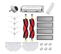 Whole Set Accessories Compatible For Roborock S5 56 S50 S51 S52 S55 S60 S61 S65 E4 E25 E35 Robot Vacuum Cleaner Washable Brush Filter Mop (Color : Whole Set A)