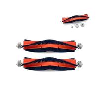 Whole Set Parts/Fit For Xiaomi Mijia 1 C Mi Robot Vacuum-Mop Cleaner SKV4093GL,Centre Roller Side Brush Hepa Filter Mop Cloth Wheel Sweeping Robot Set (Color : Detachable brush x 2)