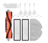 Whole Set Parts/Fit For Xiaomi Mijia 1 C Mi Robot Vacuum-Mop Cleaner SKV4093GL,Centre Roller Side Brush Hepa Filter Mop Cloth Wheel (Color : Set C)