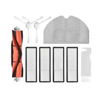 Whole Set Parts/Fit For Xiaomi Mijia 1 C Mi Robot Vacuum-Mop Cleaner SKV4093GL,Centre Roller Side Brush Hepa Filter Mop Cloth Wheel Sweeping Robot Set (Color : Set B)