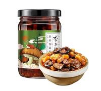 【Whole shiitake mushrooms】Mushroom Sauce,Pickles,Seasoning,Chili Sauce,Noodles Sauce,Vegetables,Side Dishes,Pickles & Relishes,Casual Snack Gifts (Mushroom sauce,2cans)