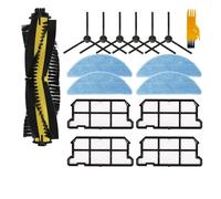 Whole Side Brushes Strainer Filter Mop Cloth Robot Vacuum Cleaner Spare Part for Chuwi iLife V7 / V7s Plus(SET 2)