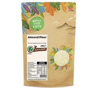 Wholefood Earth Almond Flour 500g - Fine Blanched Ground Almonds for Baking, Macarons, Cakes, Frangipane & Marzipan | High Fibre & Source of Protein | Vegan