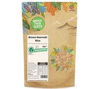 Wholefood Earth Brown Basmati Rice 3 kg | GMO Free | Natural | Source of Fibre