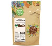 Wholefood Earth Brown Linseed/Flaxseed 3 kg | GMO Free | Natural | High Fibre | Source of Protein