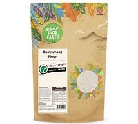 Wholefood Earth Buckwheat Flour 500 g | GMO Free | High Fibre | Source of Protein