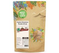 Wholefood Earth - Ceylon Cinnamon Powder (True) 250g - Raw - GMO Free - True Ceylon - Srilanka
