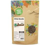 Wholefood Earth Chia Seeds 500 g | GMO Free | Natural | High Fibre | High Protein
