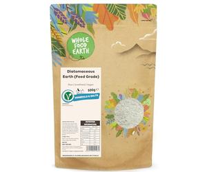 Wholefood Earth - Diatomaceous Earth 500g,Raw,Unrefined
