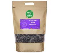 Wholefood Earth French Prunes Medium Unsorbated 250 g | GMO Free | Natural | High Fibre