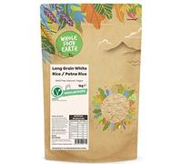 Wholefood Earth Long Grain White Rice/Patna Rice 1 kg | GMO Free | Natural |
