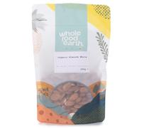 Wholefood Earth Organic Almonds Whole - 250g | Raw | GMO Free | Vegan | High Fibre | Source of Protein | Certified Organic