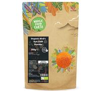 Wholefood Earth Organic Bird's Eye Chilli Powder 250 g | GMO Free | Certified Organic