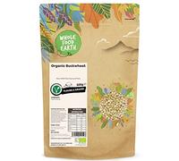 Wholefood Earth Organic Buckwheat - 500g | GMO Free | Vegan | Source of Fibre | Certified Organic