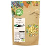 Wholefood Earth Organic Bulgur Wheat - 1 kg | GMO Free | Vegan | High Fibre | Certified Organic