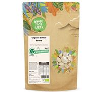 Wholefood Earth Organic Butter Beans 2kg GMO Free | Vegan | High Fibre | High Protein | Certified Organic