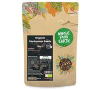 Wholefood Earth Organic Cardamom Seeds 50 g | GMO Free | Certified Organic
