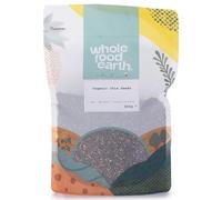 Wholefood Earth Organic Chia Seeds - 500g | Raw | GMO Free | Vegan | Source of Fibre | Certified Organic