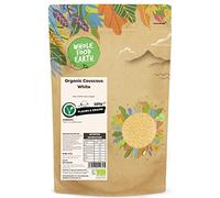 Wholefood Earth - Organic Couscous White 500g - Raw - GMO Free - Vegan - No additives