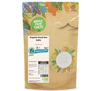 Wholefood Earth Organic Dead Sea Salts - 3 kg | Unrefined | Vegan | Certified Organic