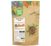 Wholefood Earth Organic Deluxe Muesli - A Blend of Flakes with Nuts, Seeds & Dried Fruit - 3 kg | GMO-Free | Vegan | High Fibre | Certified Organic
