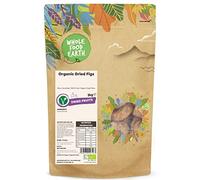 Wholefood Earth Organic Dried Figs - 2 kg | Raw | Sundried | GMO Free | Vegan | High Fibre | Certified Organic