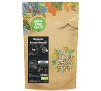 Wholefood Earth Organic Fennel Seeds 1 kg | GMO Free | Certified Organic