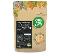 Wholefood Earth Organic Garlic Granules 100 g | GMO Free | Certified Organic