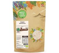 Wholefood Earth Organic Ground Almonds - 3 kg | Raw | GMO Free | Vegan | High Fibre | Source of Protein | Certified Organic
