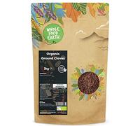 Wholefood Earth Organic Ground Cloves 2 kg | GMO Free | Certified Organic