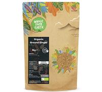 Wholefood Earth Organic Ground Ginger 3 kg | GMO Free | Certified Organic