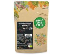 Wholefood Earth Organic Ground Ginger 50 g | GMO Free | Certified Organic