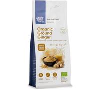 Wholefood Earth Organic Ground Ginger 500g | Ground Ginger Powder | GMO Free | Vegan | for Baking, Curries, Teas & Marinades